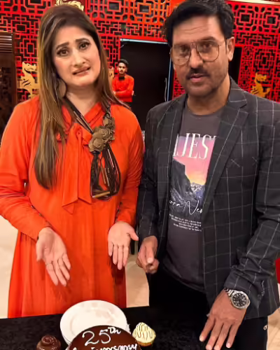 Sahiba And Rambo Celebrate 25 Years Of Marriage