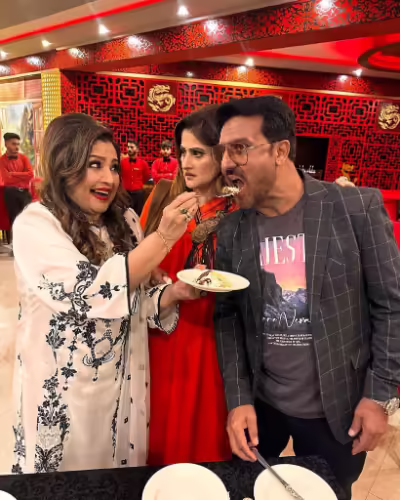 Sahiba And Rambo Celebrate 25 Years Of Marriage