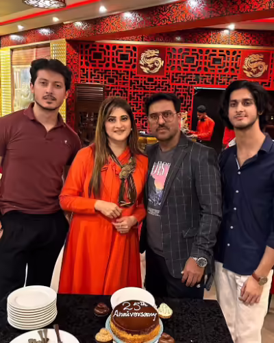 Sahiba And Rambo Celebrate 25 Years Of Marriage