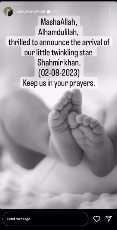 Pakistani Celebrities Who Became Parents In 2023 Pakistani Celebrities Who Became Parents In 2023