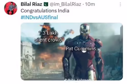 Twitter Fills With Memes Post India's Loss In The World Cup