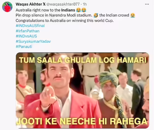 Twitter Fills With Memes Post India's Loss In The World Cup