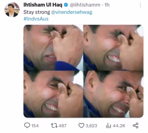 Twitter Fills With Memes Post India's Loss In The World Cup