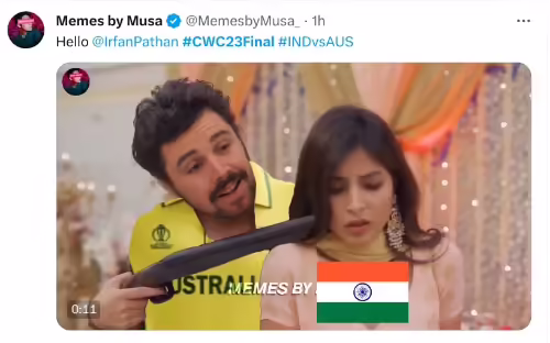 Twitter Fills With Memes Post India's Loss In The World Cup