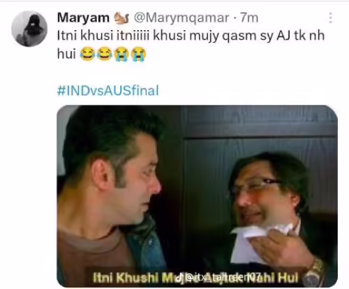 Twitter Fills With Memes Post India's Loss In The World Cup