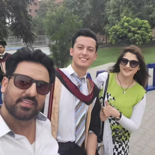 Jan Rambo and Sahiba’s son Ahsan Khan's pics prove he is naturally talented