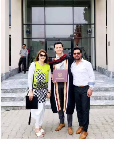 Jan Rambo and Sahiba’s son Ahsan Khan's pics prove he is naturally talented