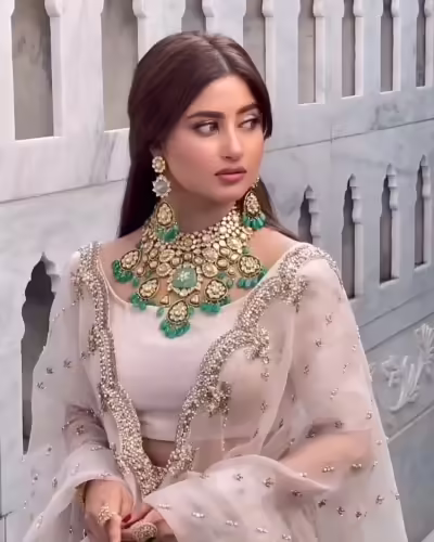Sajal Aly Haroon Sharif Jewellers