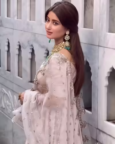 She looks beautiful