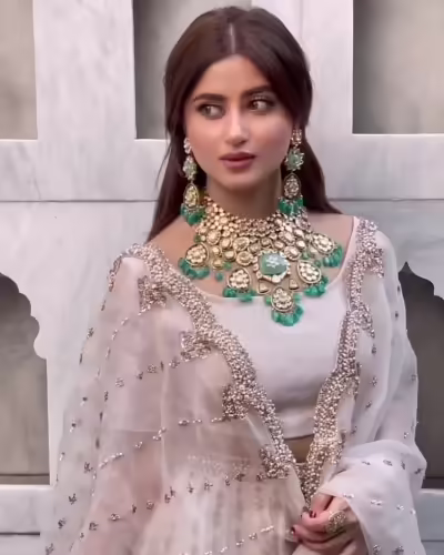 Sajal Aly photoshoot for Haroon Sharif Jewellers