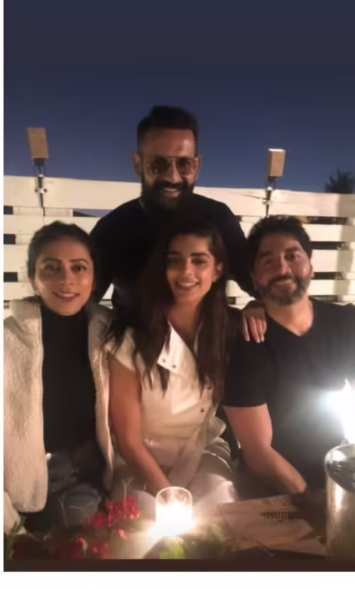Actress Sanam Saeed celebrates birthday with Mohib Mirza & loved ones