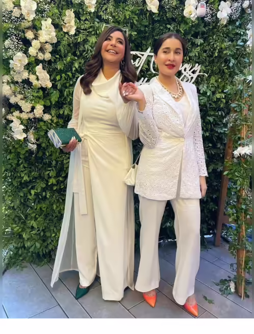 Shaista Lodhi and her husband Adnan Lodhi pull off casual looks as they spend quality time at home; PIC