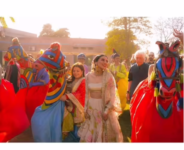 The colorful extravaganza: Zara Peerzada and Sarwan Saleh's grand shendi