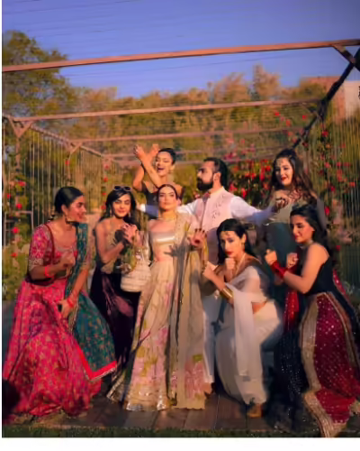 The colorful extravaganza: Zara Peerzada and Sarwan Saleh's grand shendi