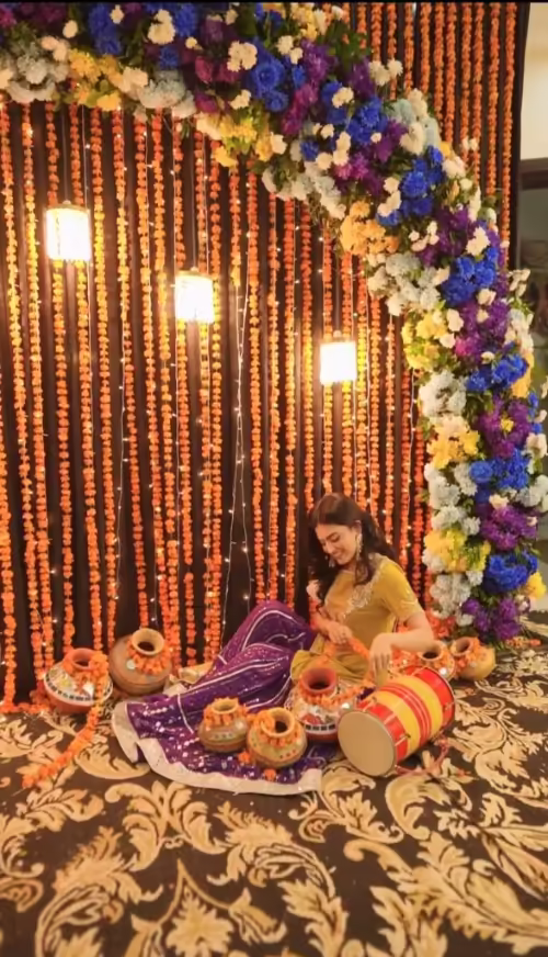 Iqra Kanwal's Grand Dholki Pictures & Video