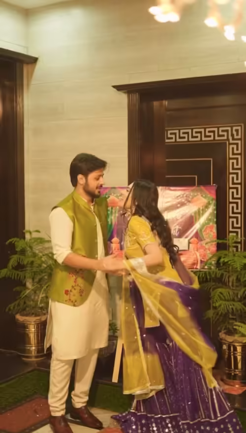Iqra Kanwal's Grand Dholki Pictures & Video