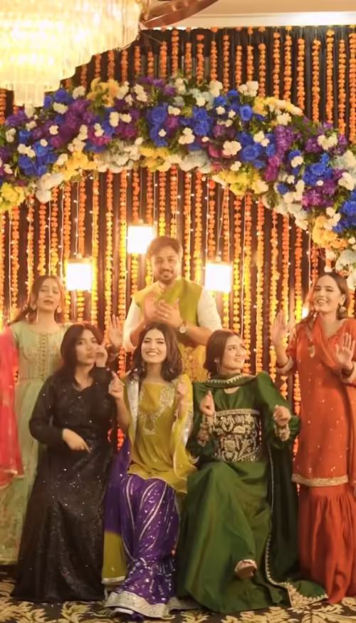 Iqra Kanwal's Grand Dholki Pictures & Video