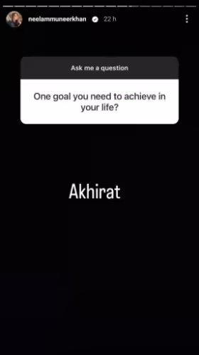 Neelam Muneer's Chat With Fans About Working In India & Dream Goal