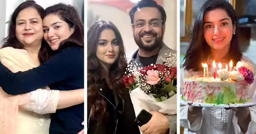 طوبہ انور نے فیملی اور دوستوں کے ساتھ سالگرہ منائی