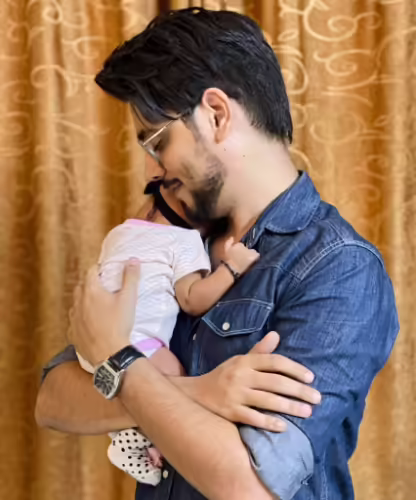 WATCH: Ahmed Godil and Asra Ahmed introduce baby daughter