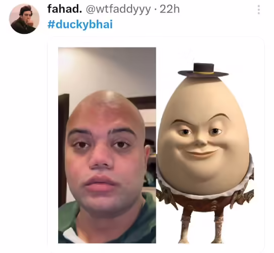 Memes Pour Out As Ducky Bhai Debuts Shaved Head