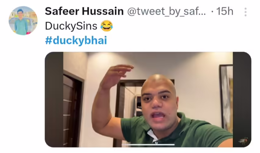 Memes Pour Out As Ducky Bhai Debuts Shaved Head