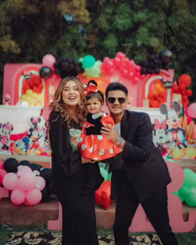 Kanwal Aftab And Zulqarnain Sikandar Celebrate Daughter Aizal's Birthday