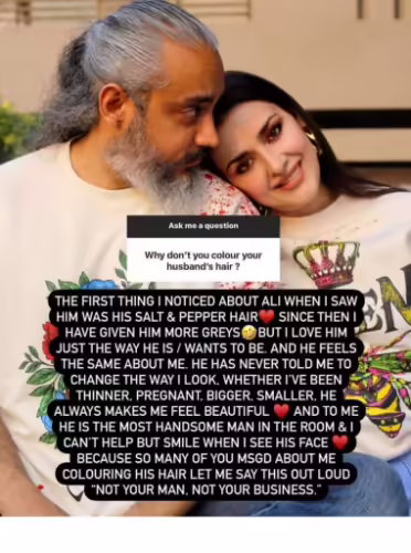 Natasha Lakhani once again claps back to the trolls over her husband