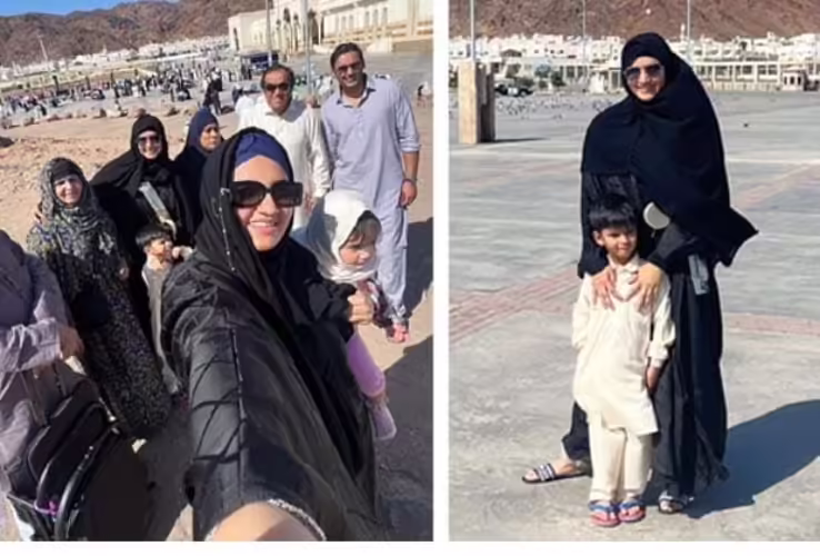 Fans congratulate as Sania Mirza performs Umrah with family