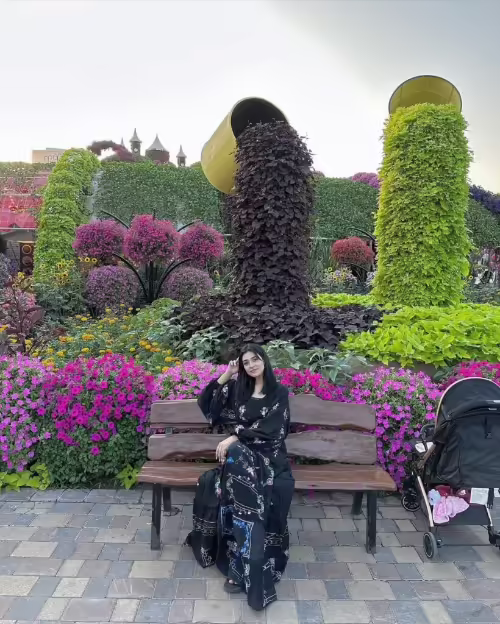 Sarah Khan holidays with hubby Falak Shabir and daughter Alyana in Dubai; see pics