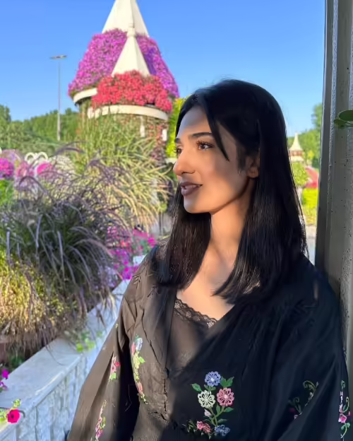 Sarah Khan holidays with hubby Falak Shabir and daughter Alyana in Dubai; see pics