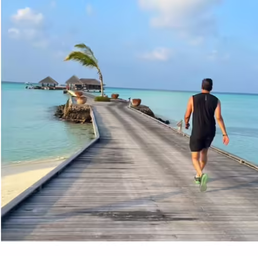 Shaniera Akram’s most captivating pictures with husband Wasim Akram from Maldives