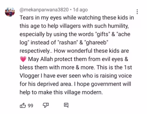 Shirazi Vlogs Wins Hearts With Charity
