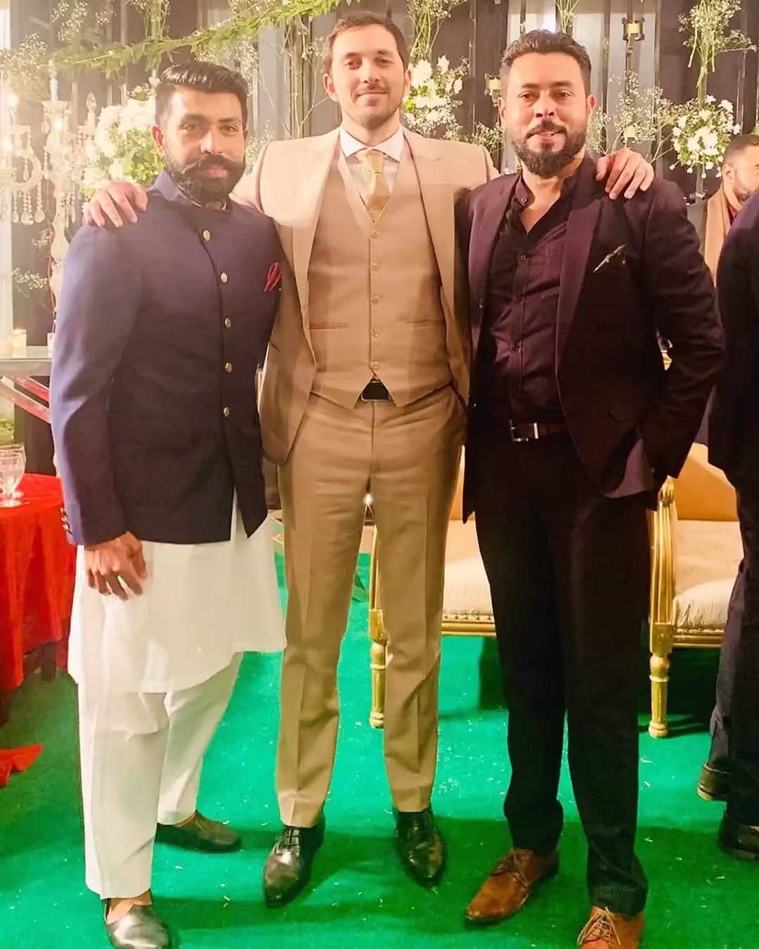 Exclusive Wedding Pictures Of Asad Umar Son Asif Umar And Qirat Asif