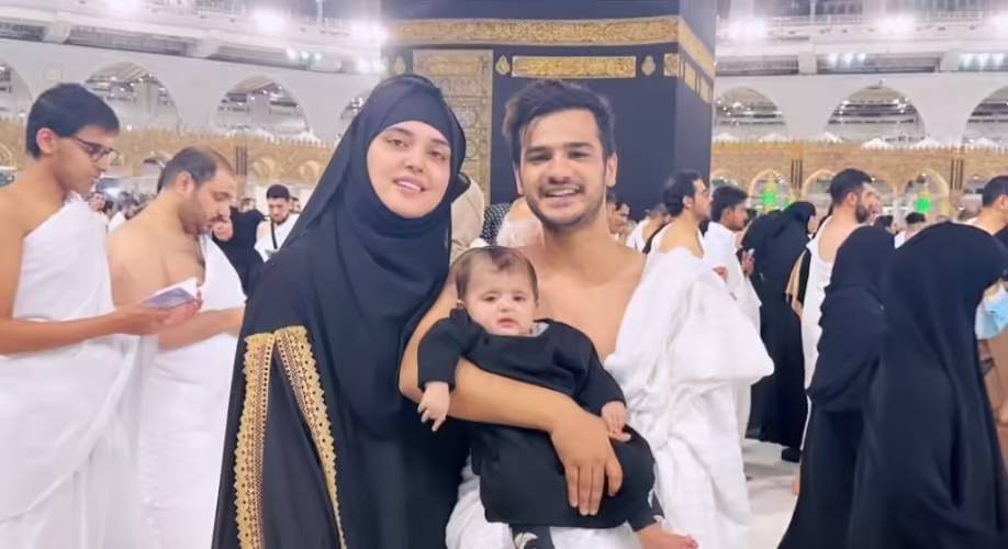 Kanwal Aftab And Zulqarnain Sikandar Umrah Pictures & Videos