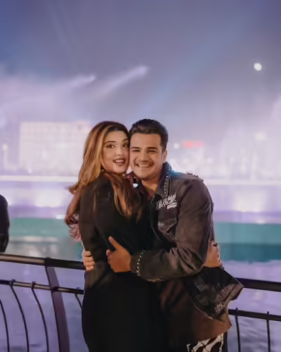 Kanwal Aftab & Zulqarnain Sikandar's New Year Night Pictures From Swat