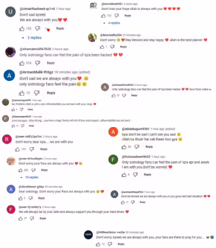 Sistrology YouTube Channel Hacked public comments Sistrology YouTube Channel Hacked public comments