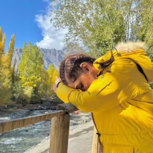 Hadiqa Kiani Vacationing In The Beautiful Skardu