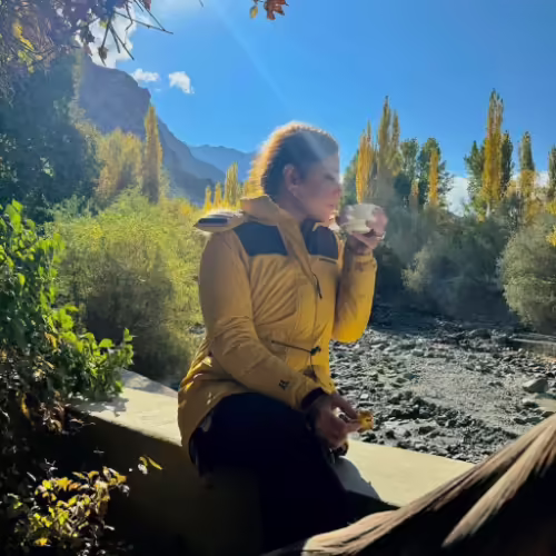 Hadiqa Kiani Vacationing In The Beautiful Skardu