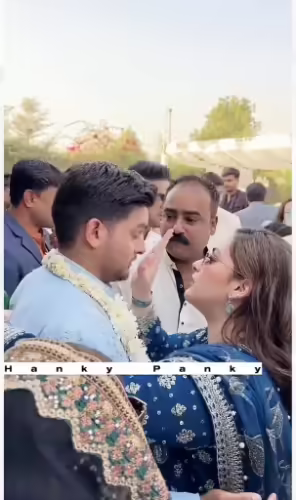 Aiman Khan's Brother Got Emotional On His Nikah