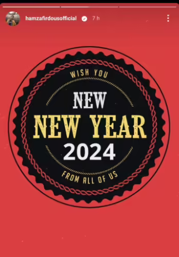 New Year Wishes From Pakistani Celebrities
