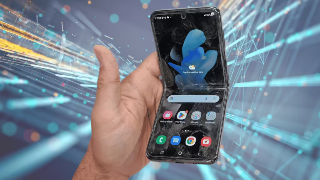 samsung z flip 4 scherm vervangen
