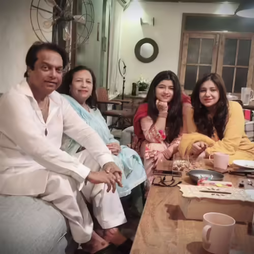 Complete Family Pictures of Sana Fahad and Fahad Mustafa