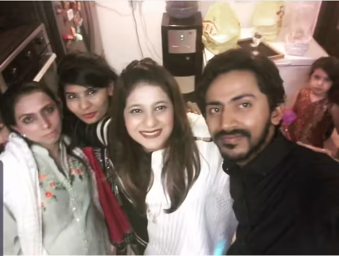 Complete Family Pictures of Sana Fahad and Fahad Mustafa