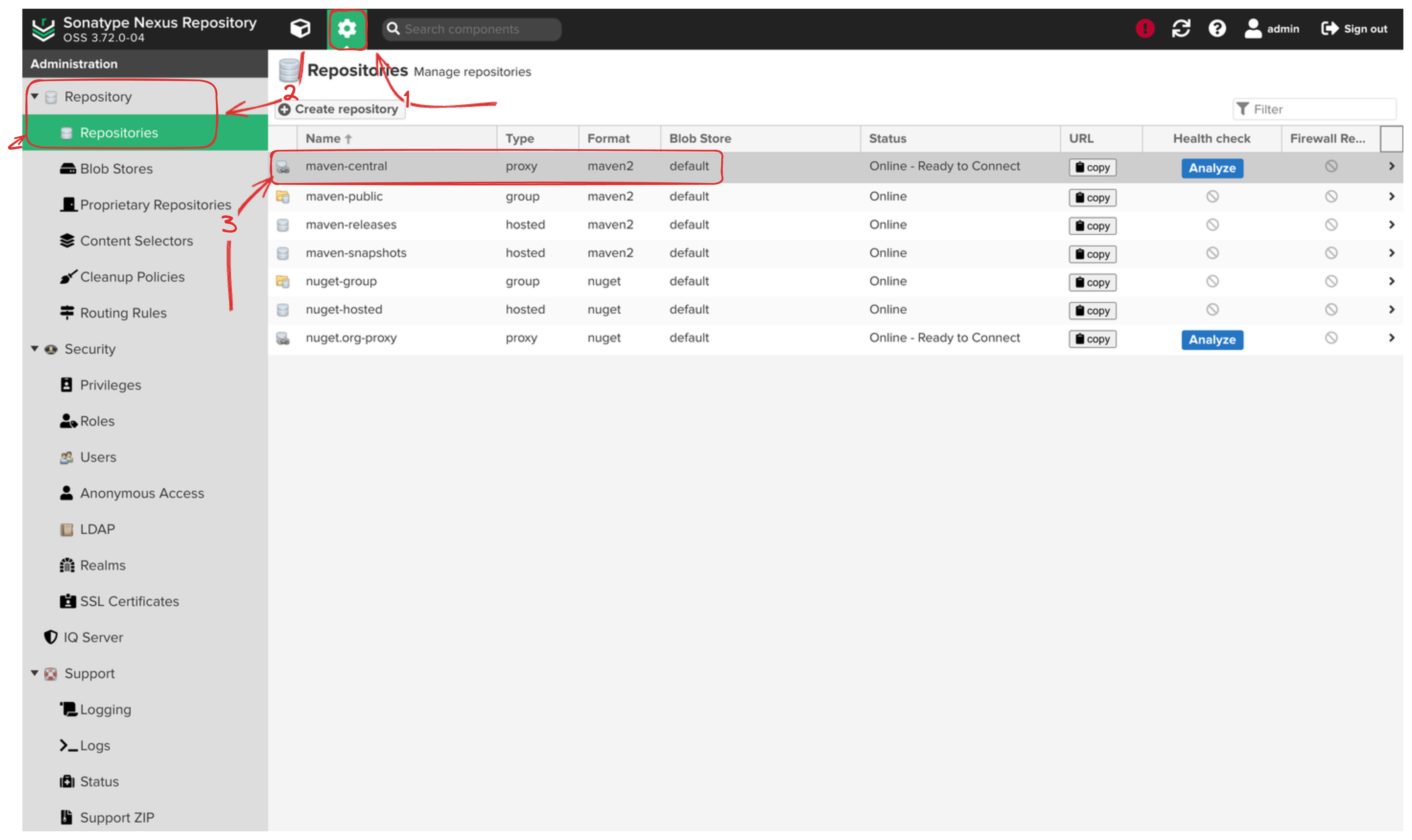 Delete Predefined Repositories 1