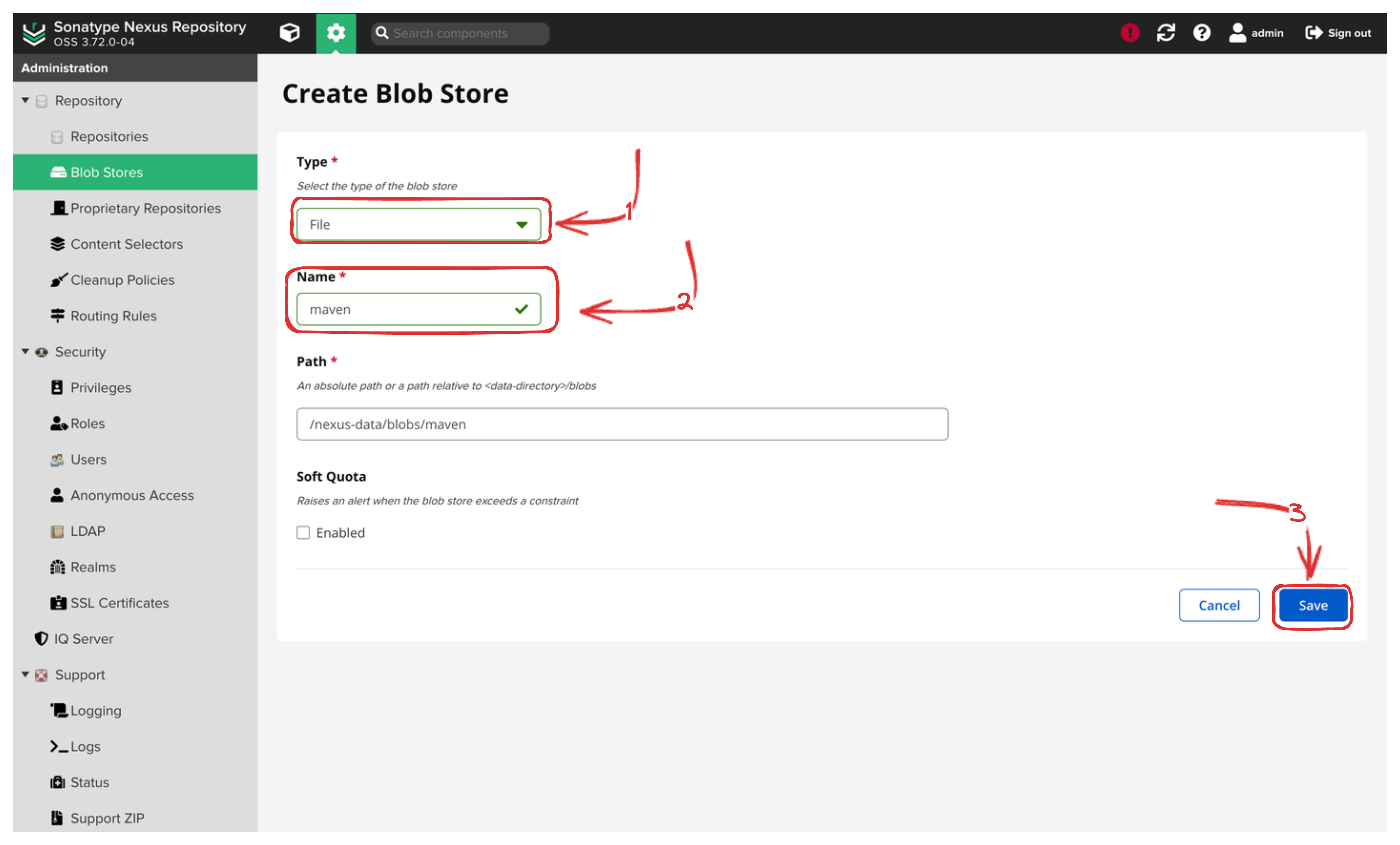 Predefined Repositories