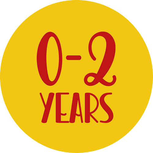 Toys for 0 to 2 years of age
