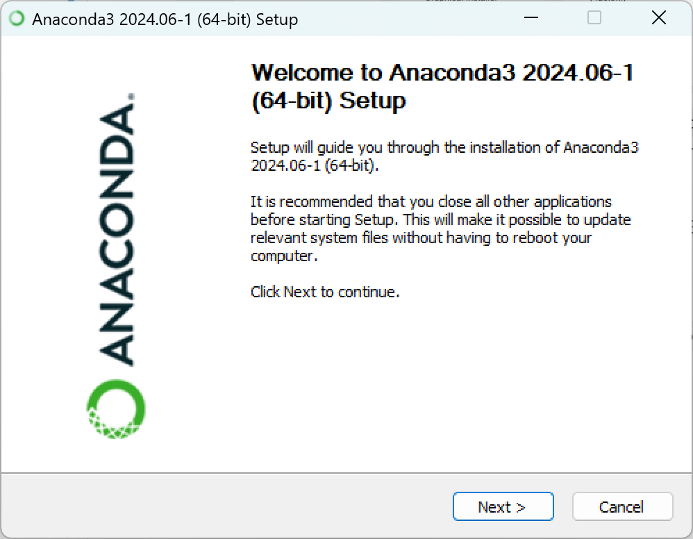 anacondaInstall