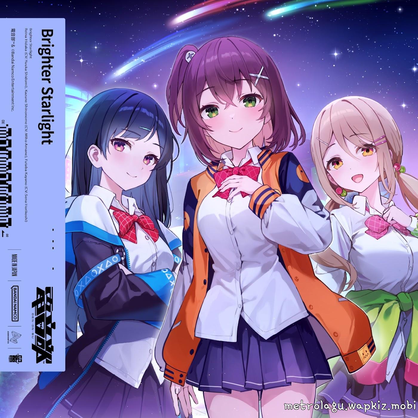 Reina Hidaka (CV: Yuuka Shidomi), Kazune Shinonome (CV: Miho Amane), Futaba Kayano (CV: Sena Horikoshi) - Brighter Starlight [Theme Song DENONBU]