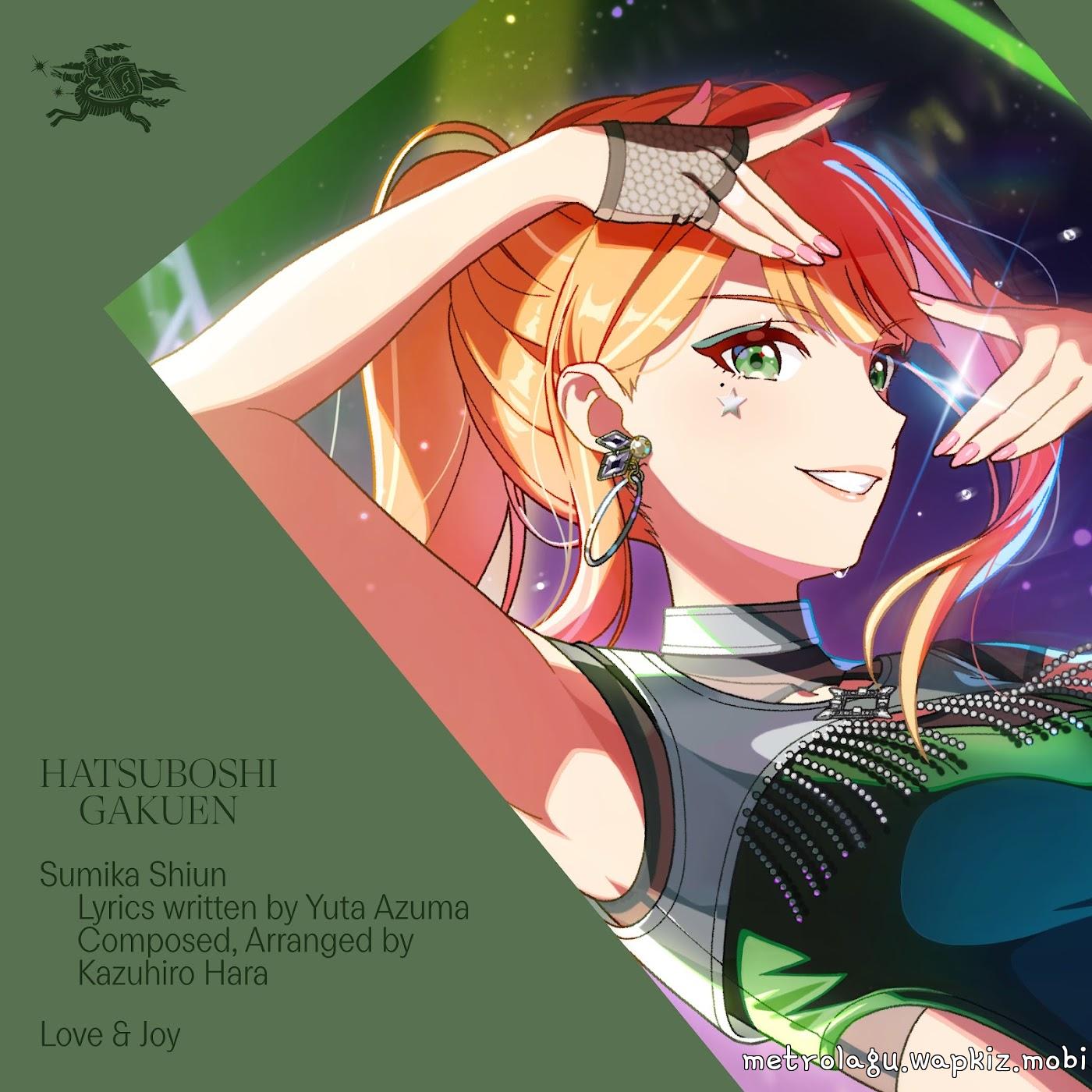 Sumika Shiun (CV: Miya Minato) - Love and Joy [Theme Song Gakuen IDOLM@STER]